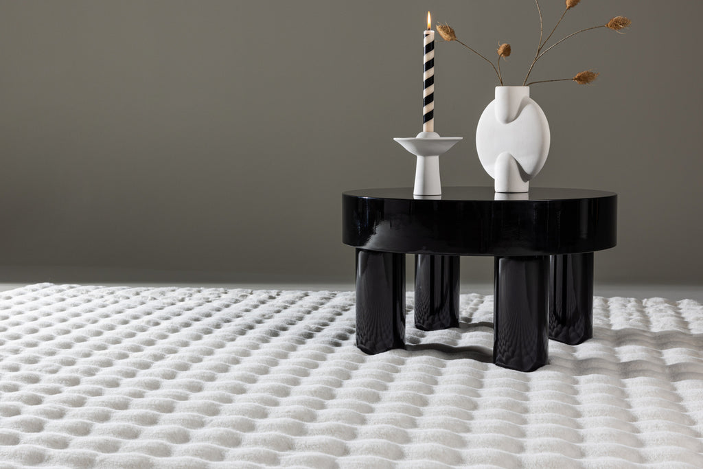 Novis Rektangulära Mattor 290 × 200 Vit