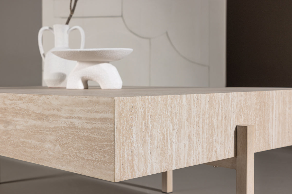 Vadholmen Soffbord 126 x 82 Vitputsad