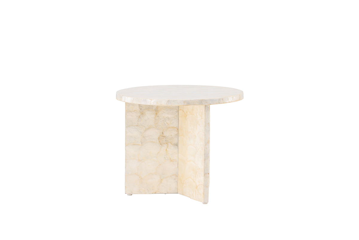 Smögen Soffbord ⌀40 Beige