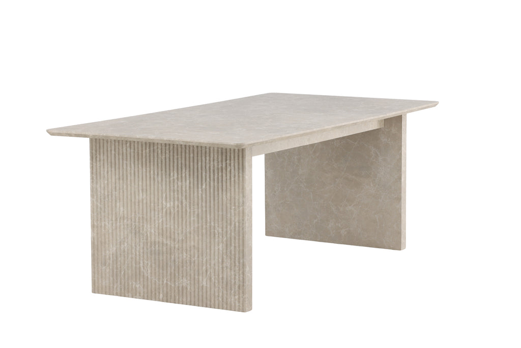 Vail Rektangulära Matbord 200 x 100 Beige