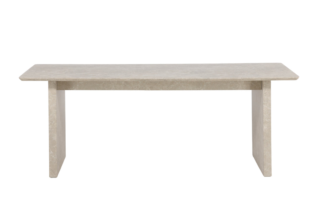 Vail Rektangulära Matbord 200 x 100 Beige