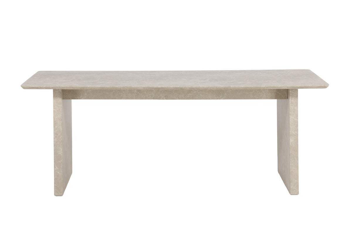 Vail Rektangulära Matbord 200 x 100 Beige