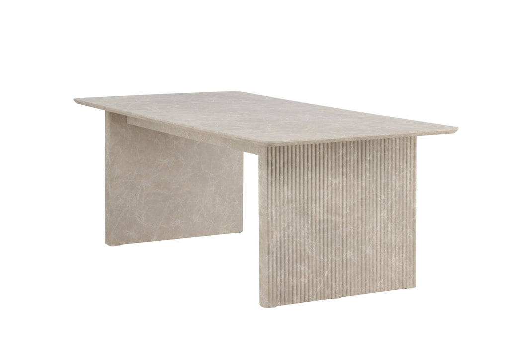 Vail Rektangulära Matbord 200 x 100 Beige