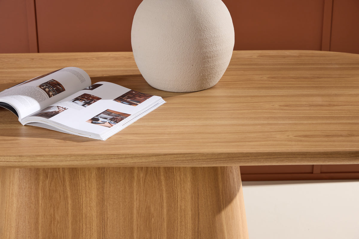 Stjärnö Ovala Matbord 200 x 90 Natur