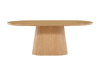 Castor Ovala Matbord 200 x 90 Natur