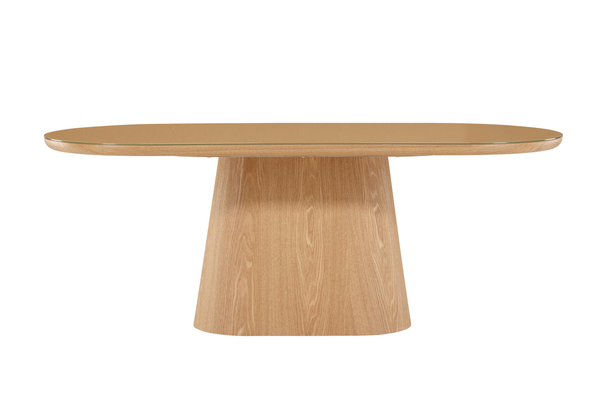 Castor Ovala Matbord 200 x 90 Natur
