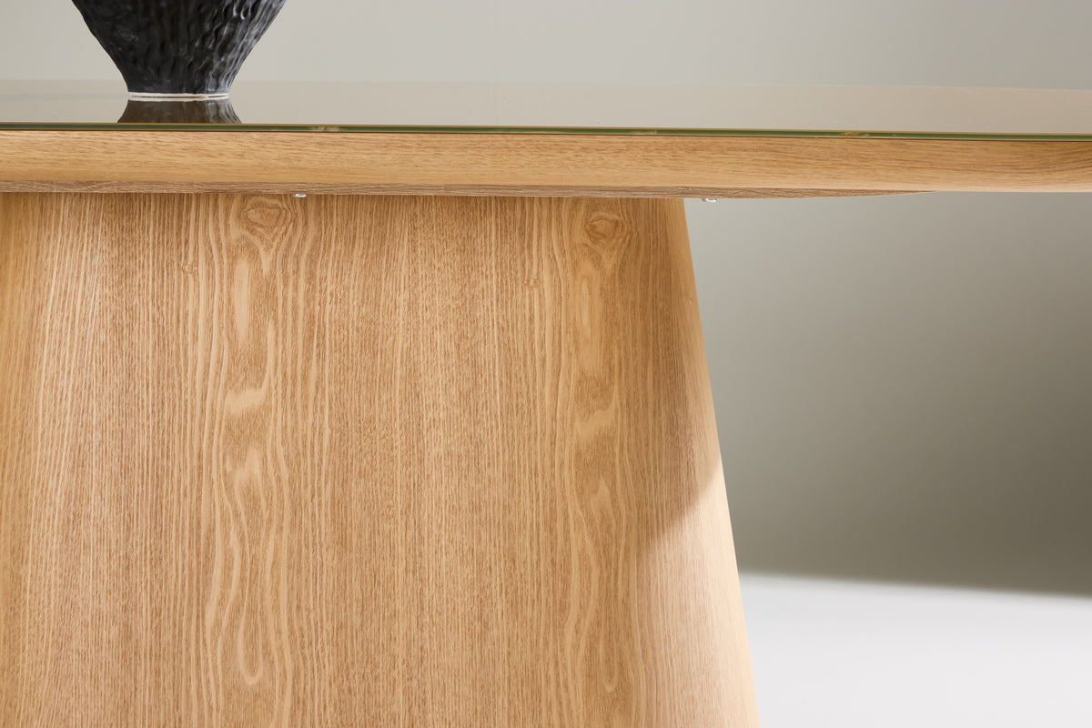 Castor Ovala Matbord 200 x 90 Natur