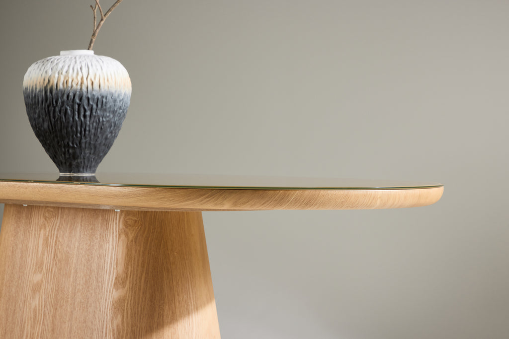 Castor Ovala Matbord 200 x 90 Natur