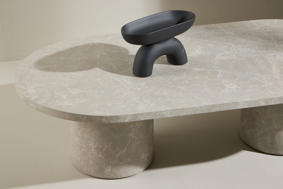 Narvik Soffbord 120 x 60 Marblelook
