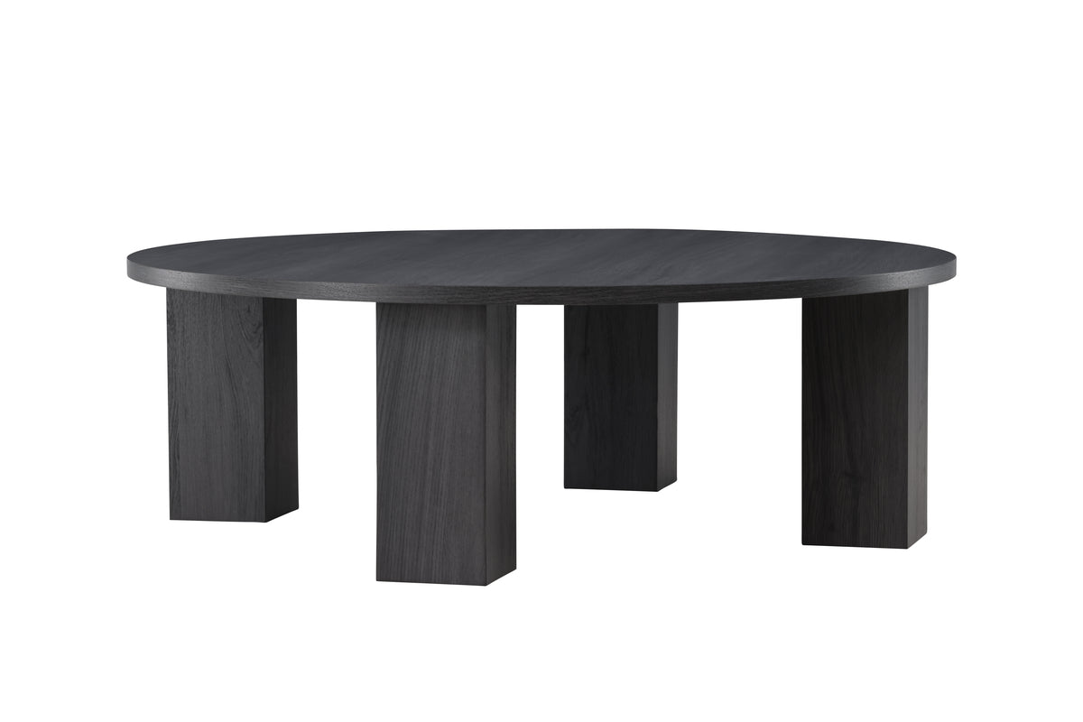 Juno Soffbord ⌀120 Svart