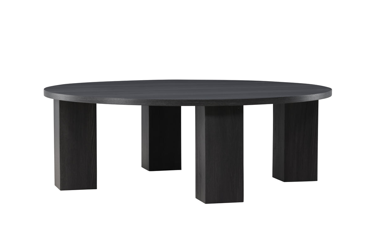 Juno Soffbord ⌀120 Svart