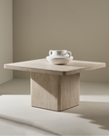 Qvart Soffbord 80 x 80 Beige