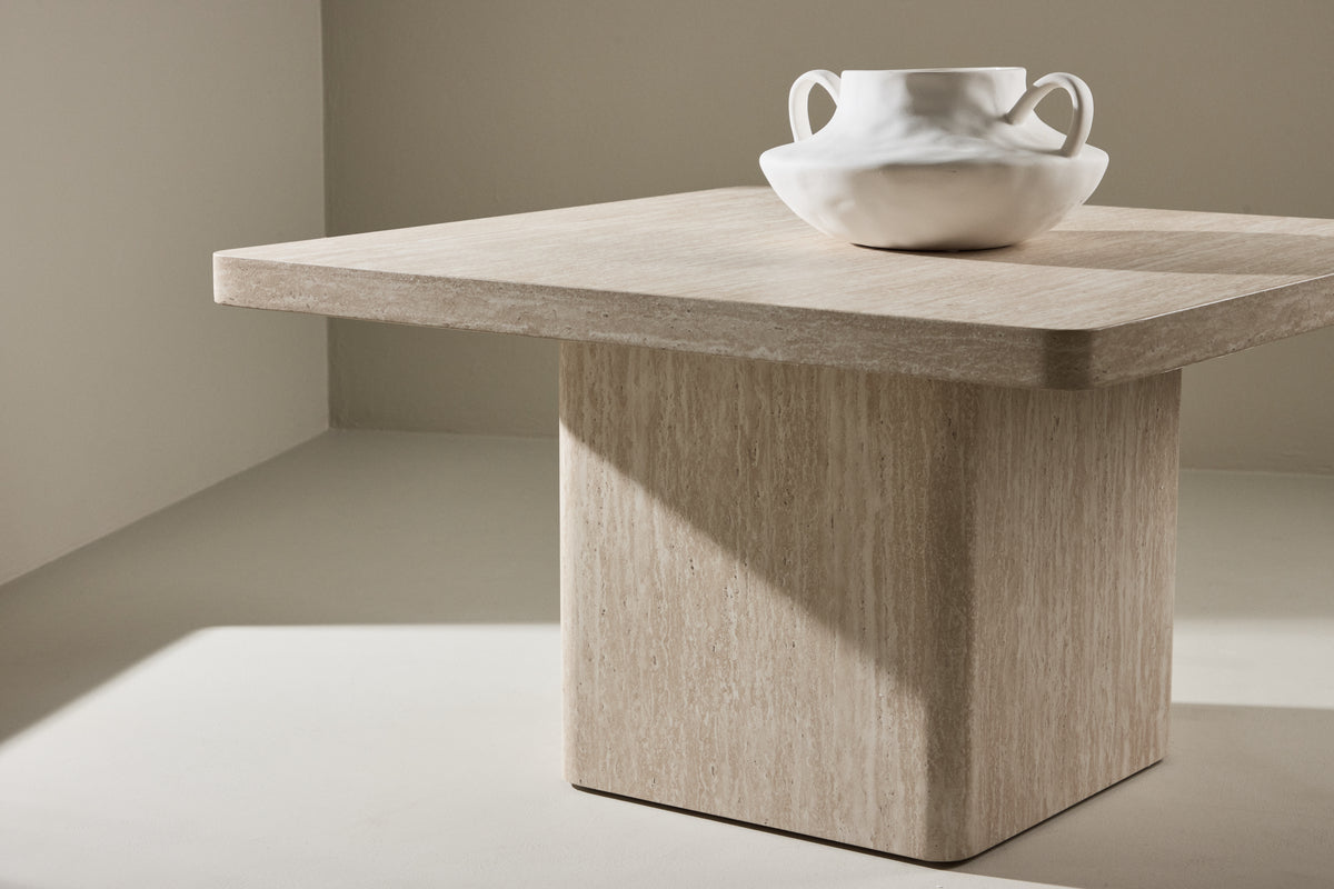 Qvart Soffbord 80 x 80 Beige