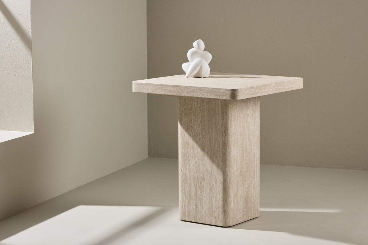 Qvart Soffbord 50 x 50 Beige