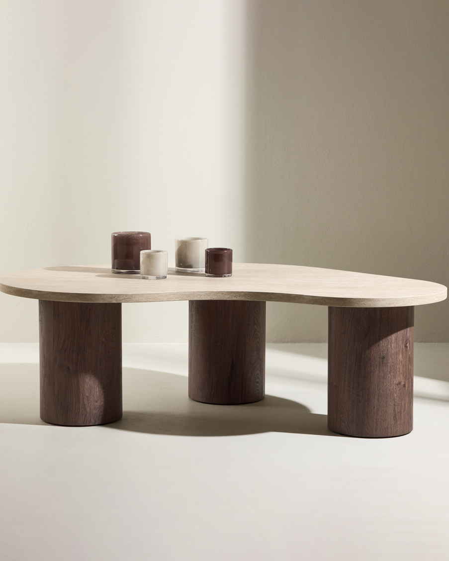 Megg Soffbord 130 x 78 Beige