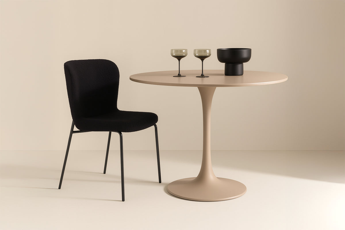 Glade Matbord ⌀100 Beige