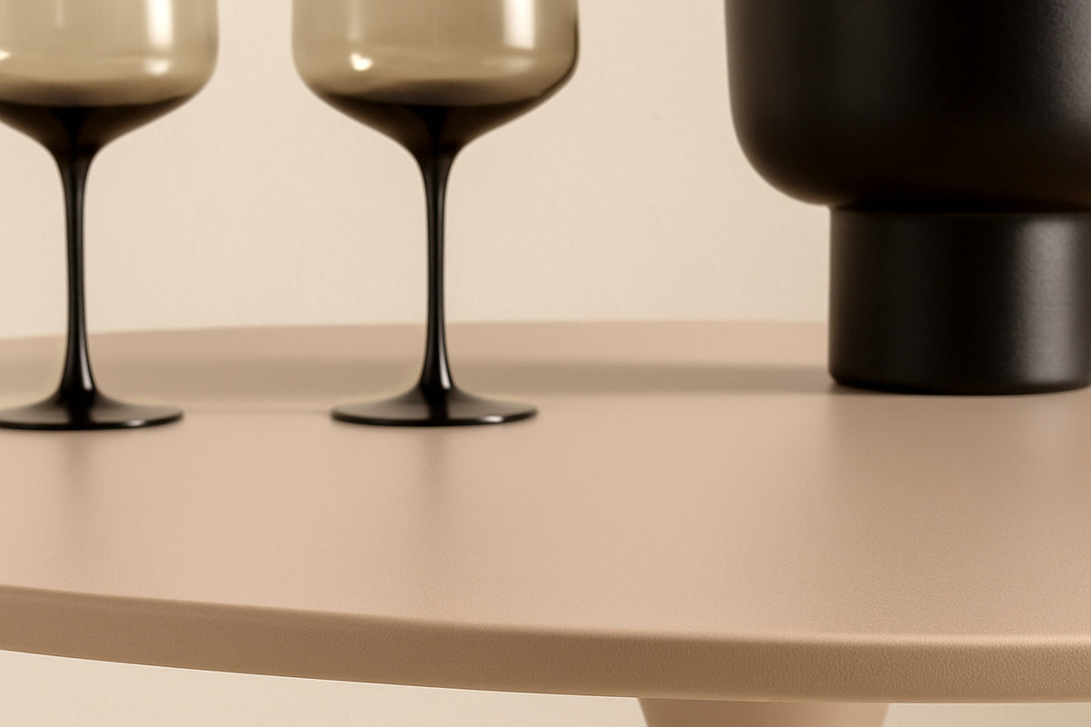 Glade Matbord ⌀100 Beige