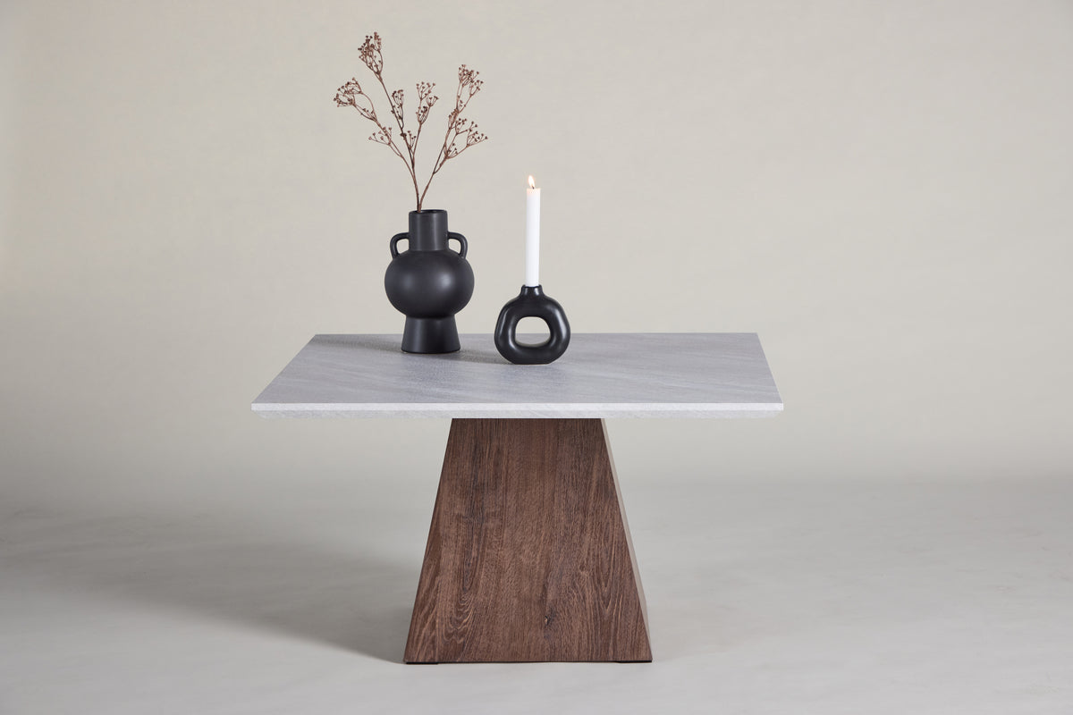 Cael Soffbord 80 x 80 Ljusgrå