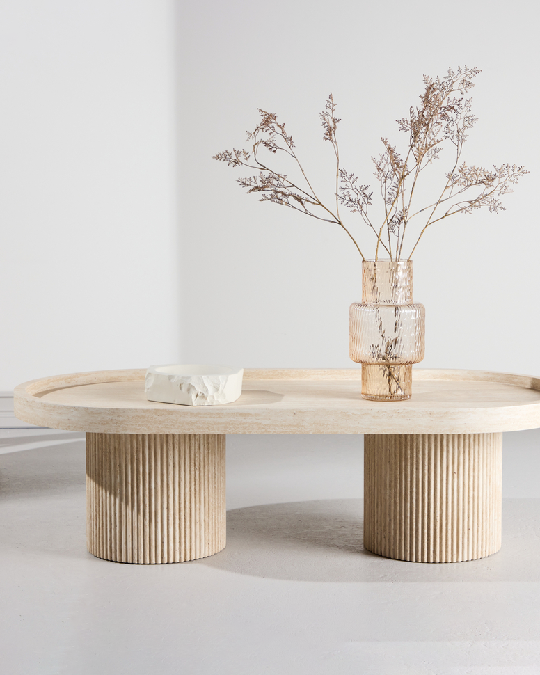 Krille Soffbord 120 x 60 Beige