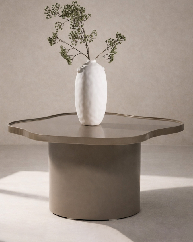 Ilse Soffbord Ø90 Brun