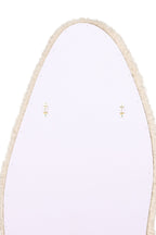 Mirza Helkroppsspegel i Beige Fuskpäls – 160 cm
