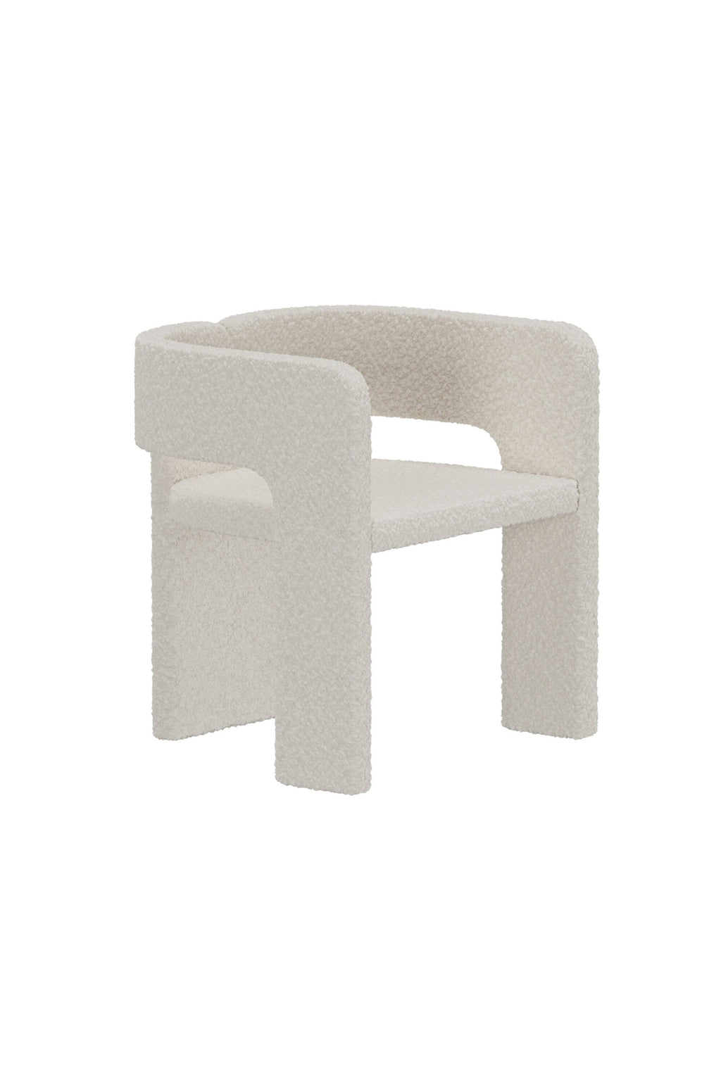 Kristin Matstol i Vit Bouclé – 2-pack