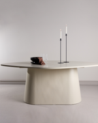 Diamond Ovala Matbord 210 x 110 Beige