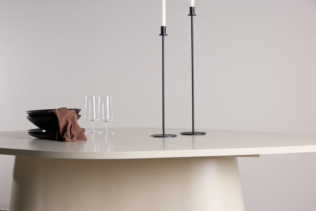 Diamond Ovala Matbord 210 x 110 Beige