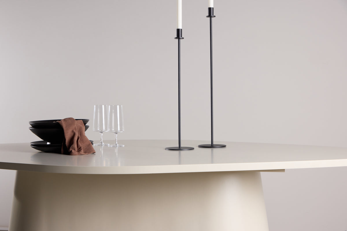 Diamond Ovala Matbord 210 x 110 Beige