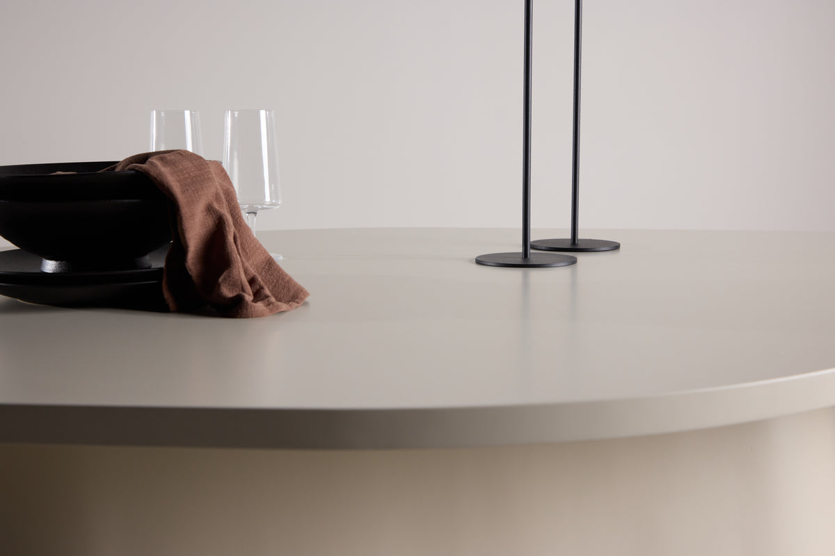 Diamond Ovala Matbord 210 x 110 Beige