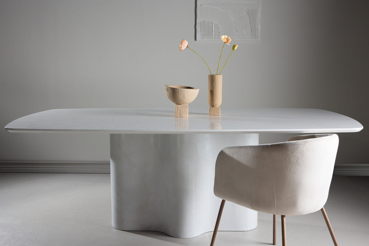 Väddö Matbord 220 x 110 Vit