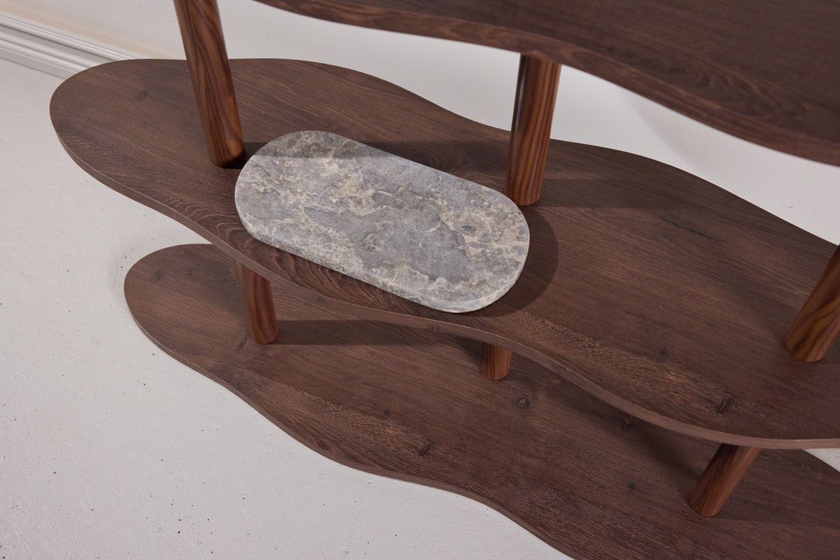 Moln Hyllor 30 x 140 x 105 Mocka