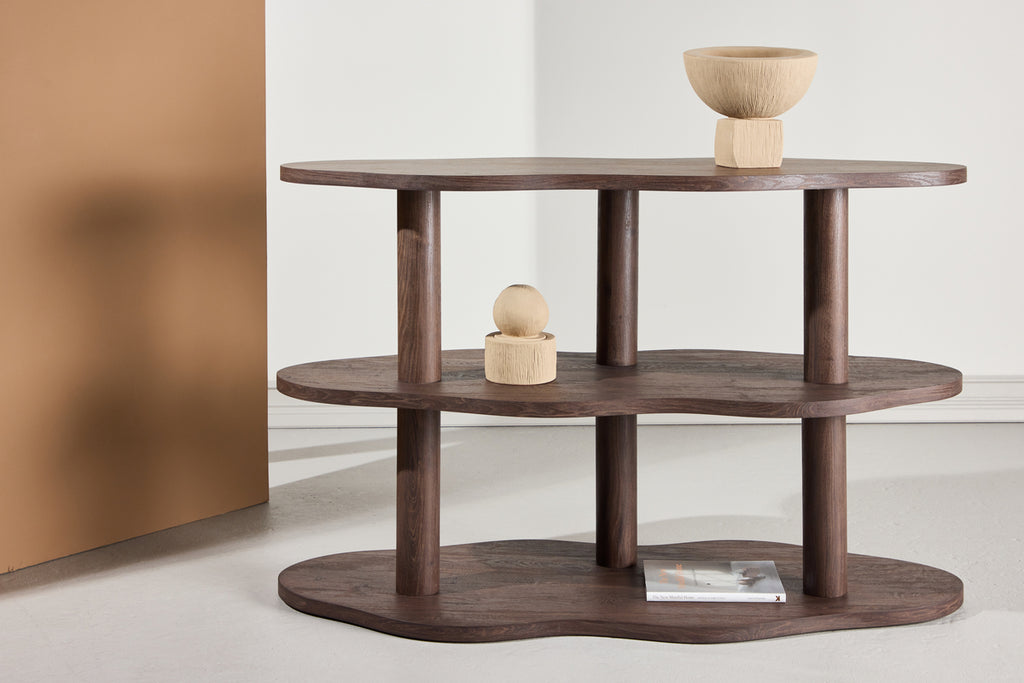 Moln Hyllor 45 x 75 x 120 Mocka