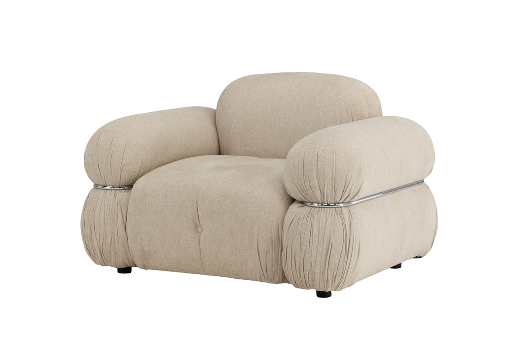 Mika Loungefåtöljer Beige