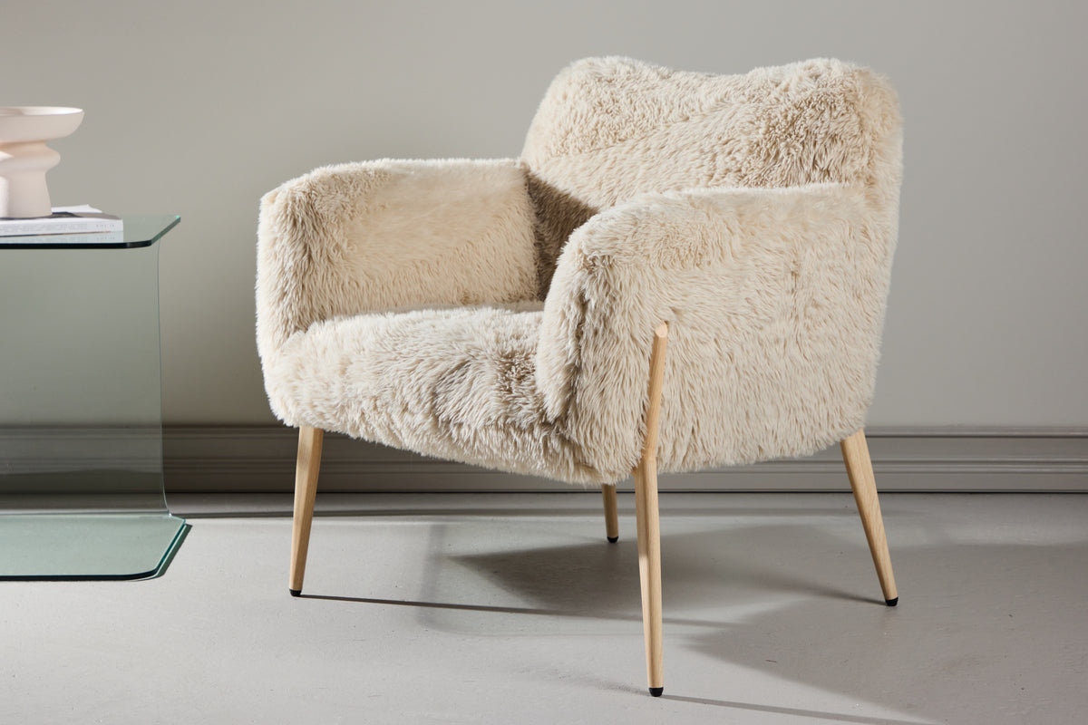 Zenzi Fåtölj Beige