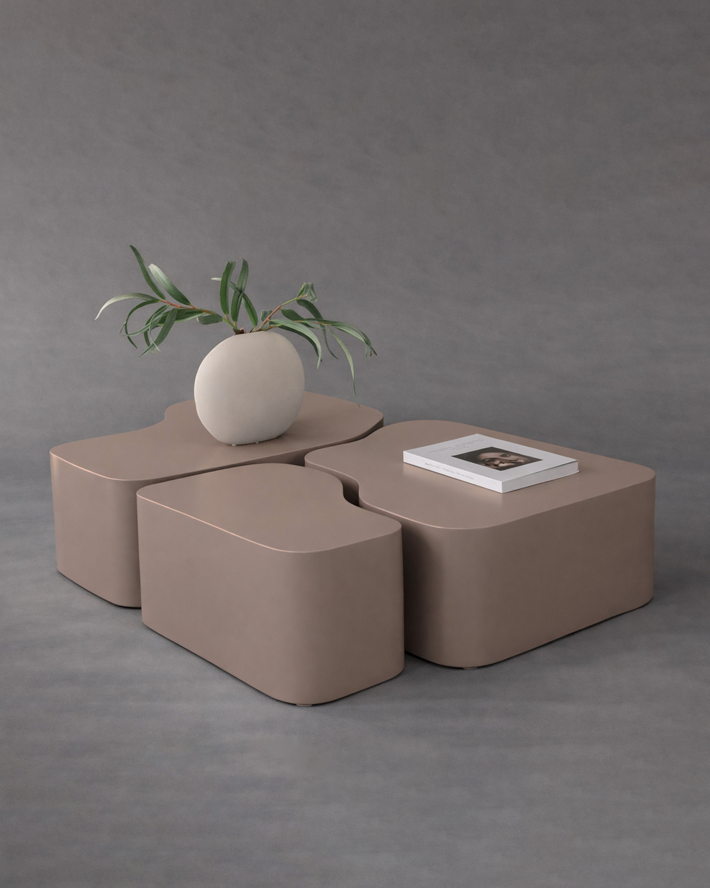Nordland Soffbord 3-pack Brun