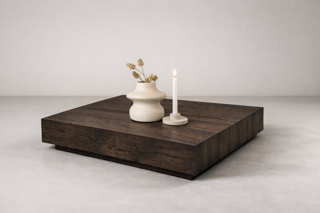 York Soffbord 80 x 80 Mocka