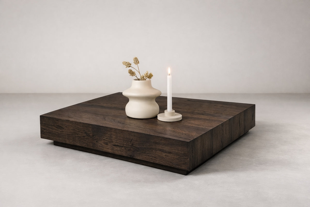 York Soffbord 80 x 80 Mocka