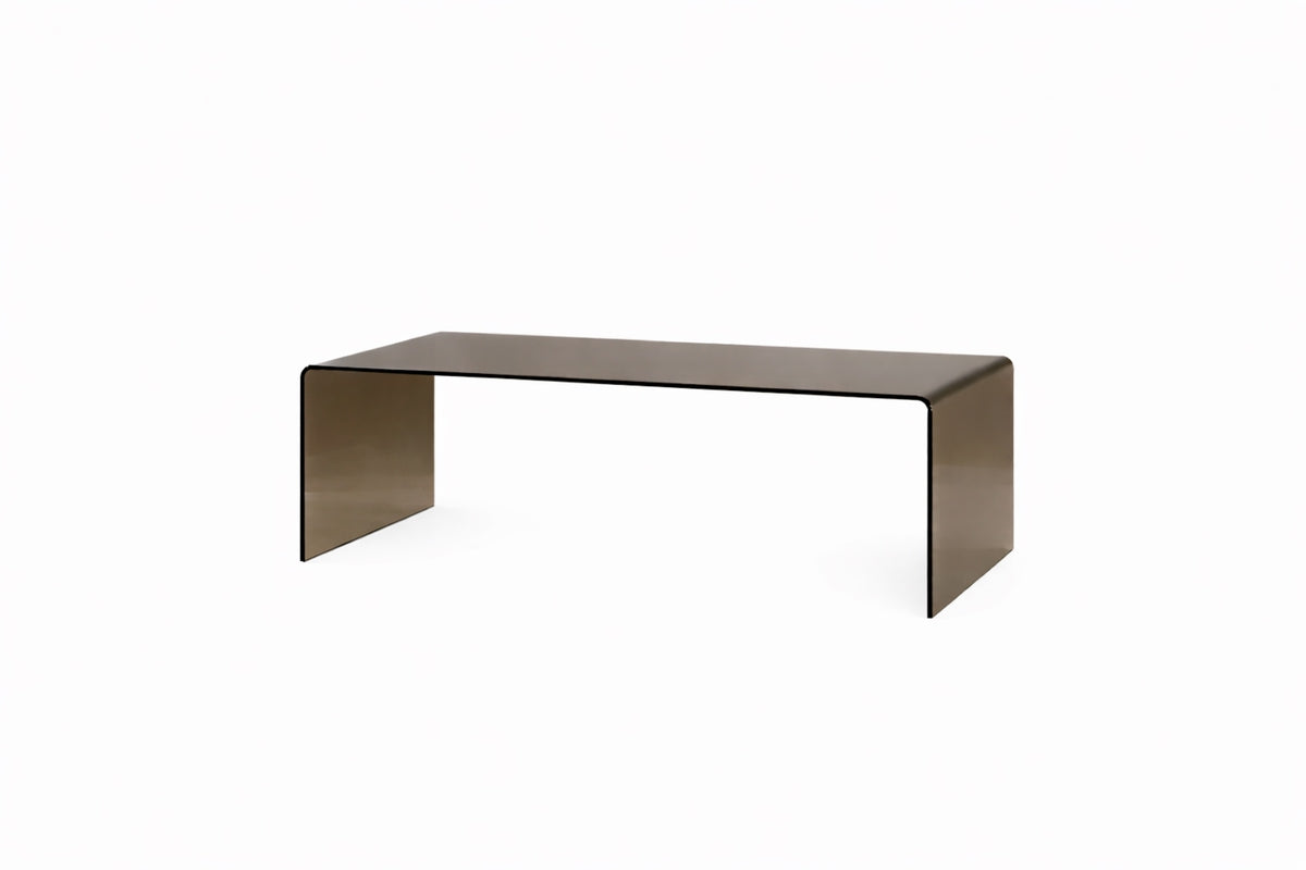 Telemark Soffbord 120x60 Brun Glas