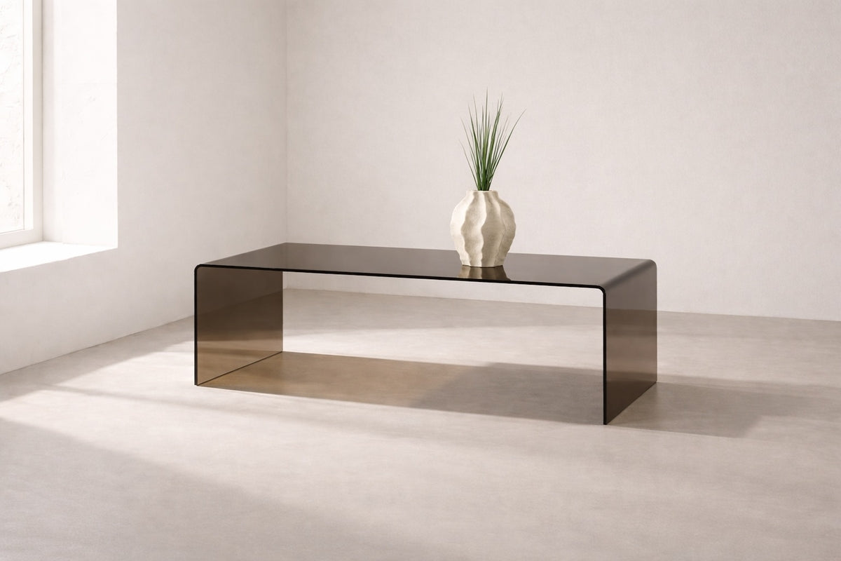 Telemark Soffbord 120x60 Brun Glas