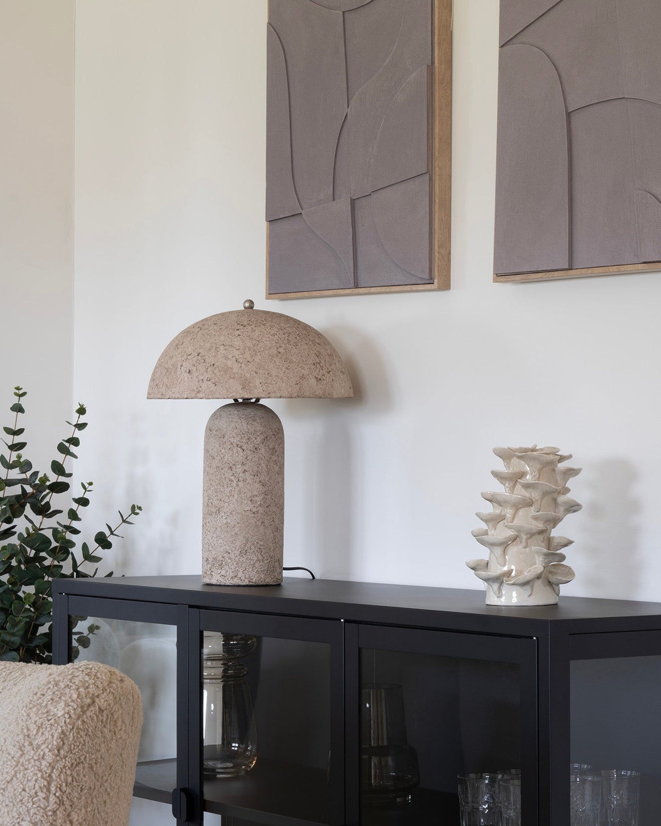 Astley Bordslampa – Stengrå 50cm