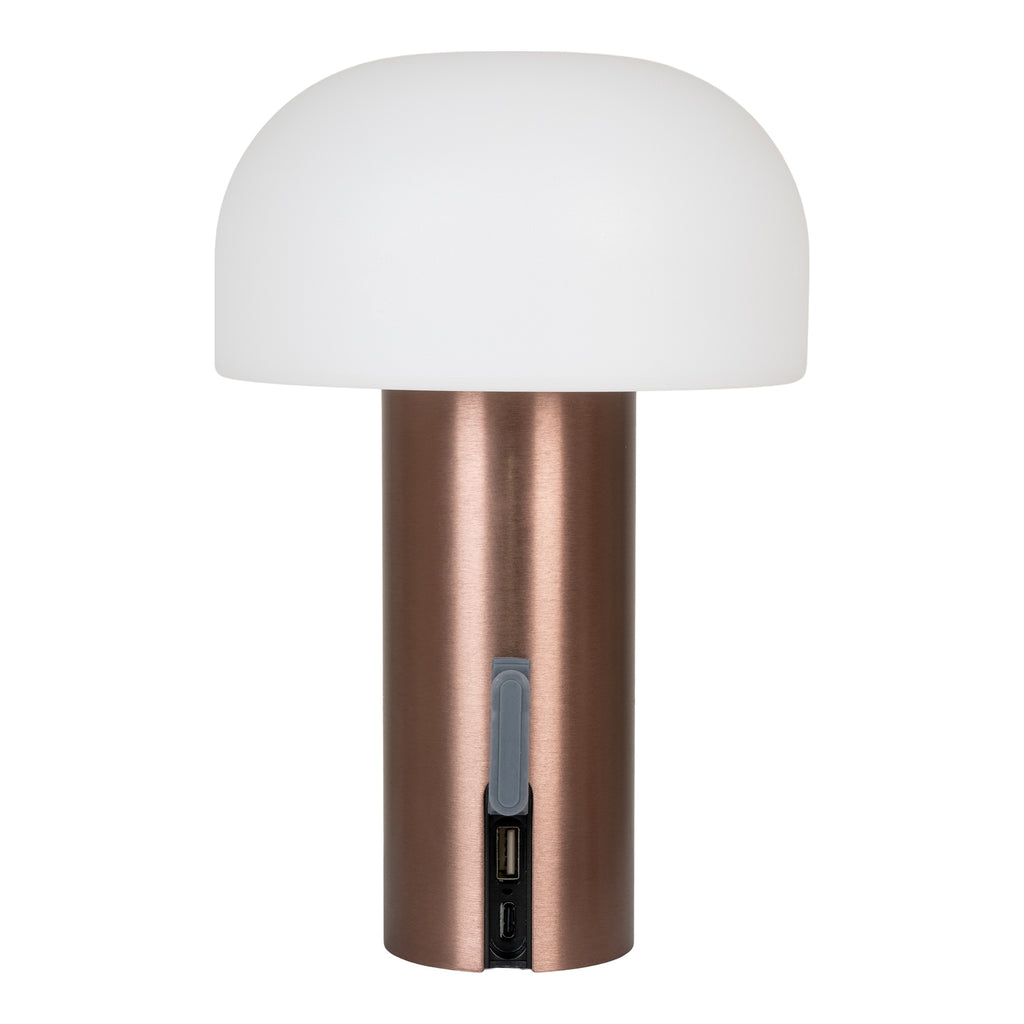 Soham LED-lampa – Vit / Koppar