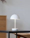Holt Bordslampa – Vit / Stål