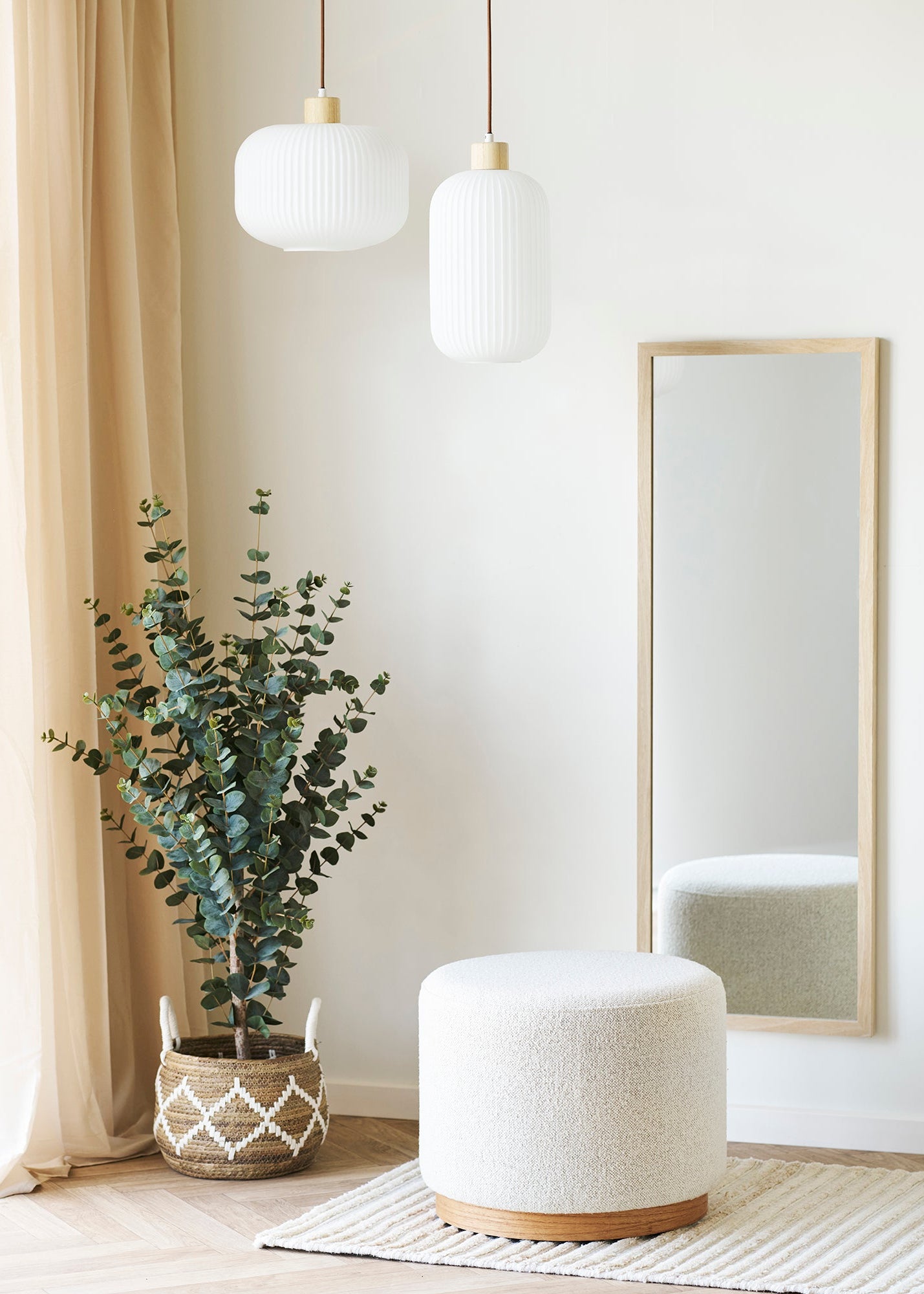 Argalo Pendel – Glas & Trä