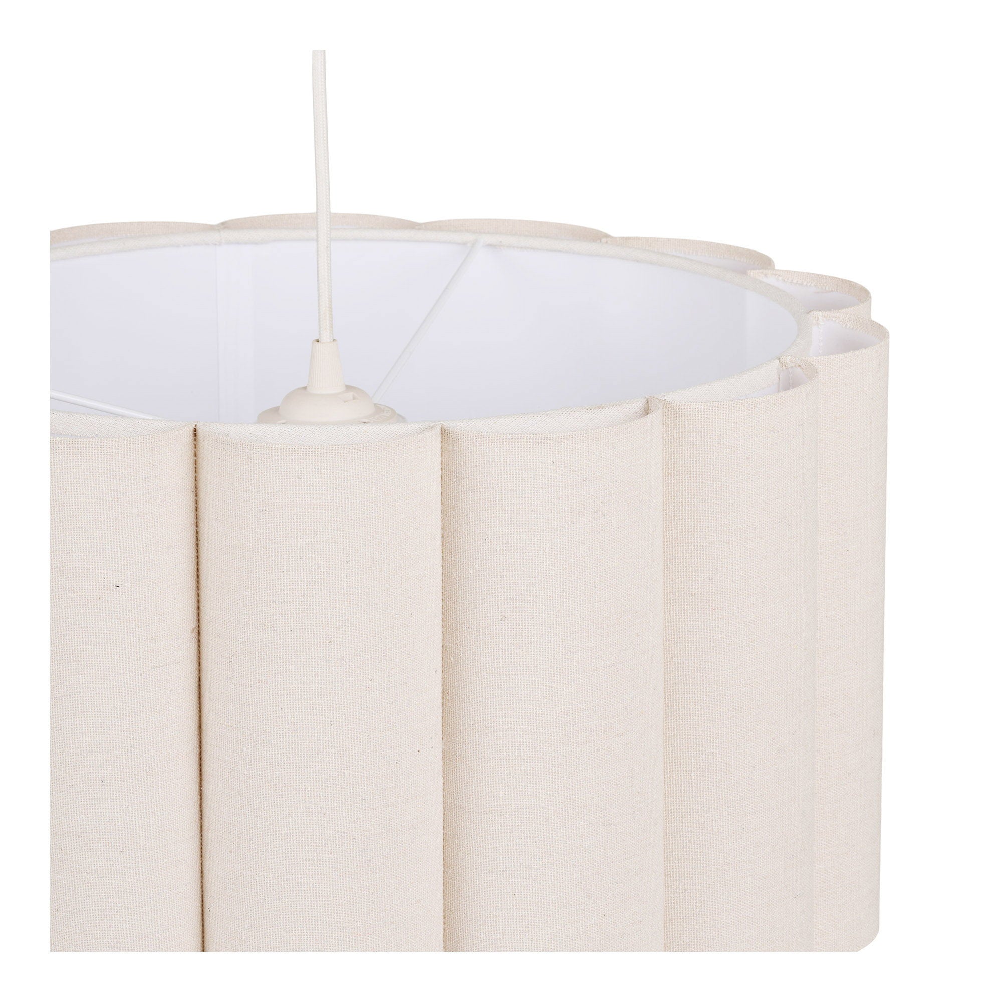 Watton Taklampa – Beige / Grå
