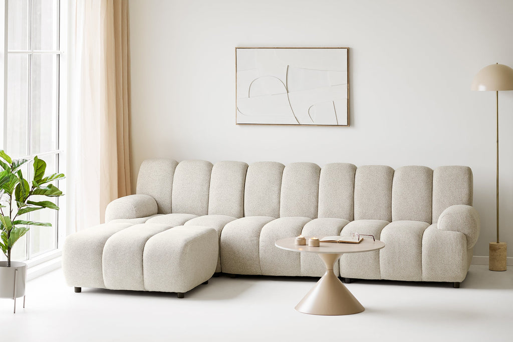 Sheffield Golvlampa – Beige