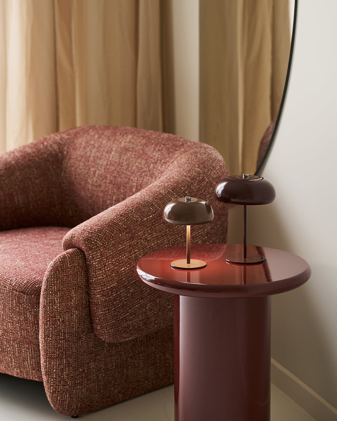 Margate Bordslampa – Brun