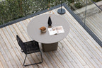 Santa Fe Matbord ⌀120 Brun Aluminium