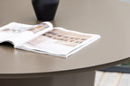Santa Fe Matbord ⌀120 Brun Aluminium
