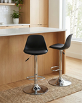 2-pack Trondheim Barstolar – Svart